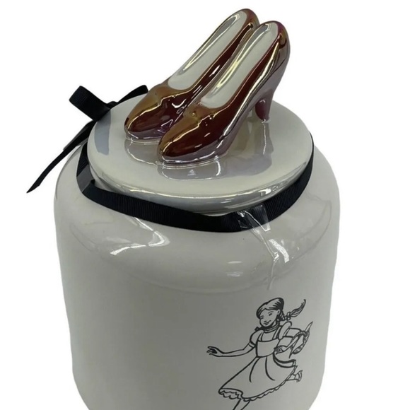 Rae Dunn THERE'S NO PLACE LIKE HOME Large Canister Wizard Of Oz Wicked New 2022 - Picture 7 of 8